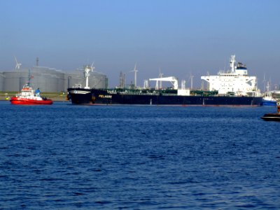 Pelagos IMO 9299898 p1 at the Caland canal, Port of Rotterdam, Holland 04-Aug-2007