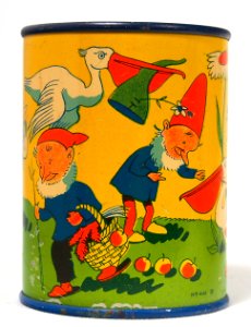 Peli-Erdal schoencreme, Crème pour chaussures, spaarpot blikje, foto 5