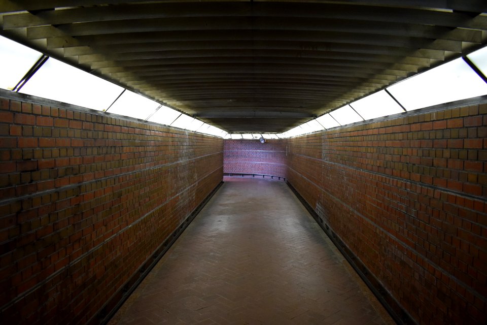 Pedestrian tunnel at crossing between Roppongi Doori and Omotesando