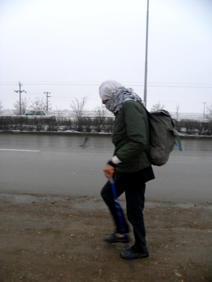Pedestrian pilgrims from Nishapur to Mashhad(5)