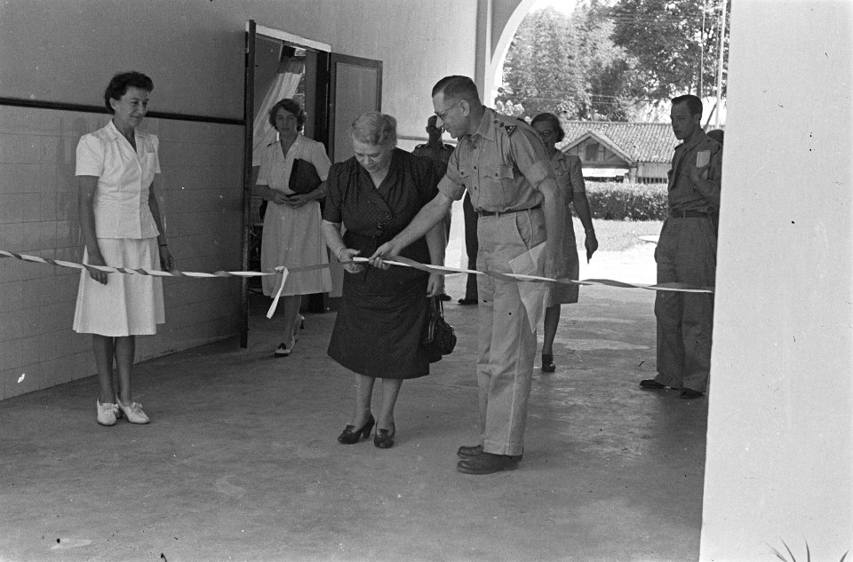 Pematang-Siantar op 15 januari 1948 werd alhier het territoriaal reconvalescent, Bestanddeelnr 1407