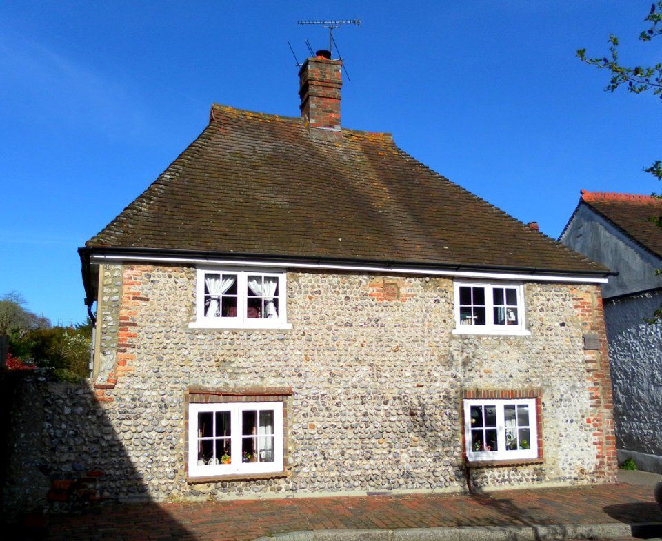 Pelham Cottage, Wish Hill, Willingdon (NHLE Code 1293699) (April 2011)