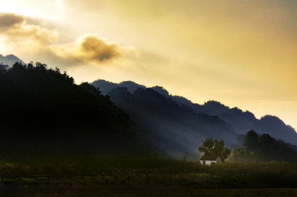 Lanscape mountain country