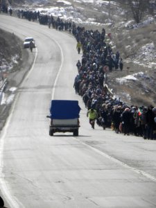 Pedestrian pilgrims from Nishapur to Mashhad(29)