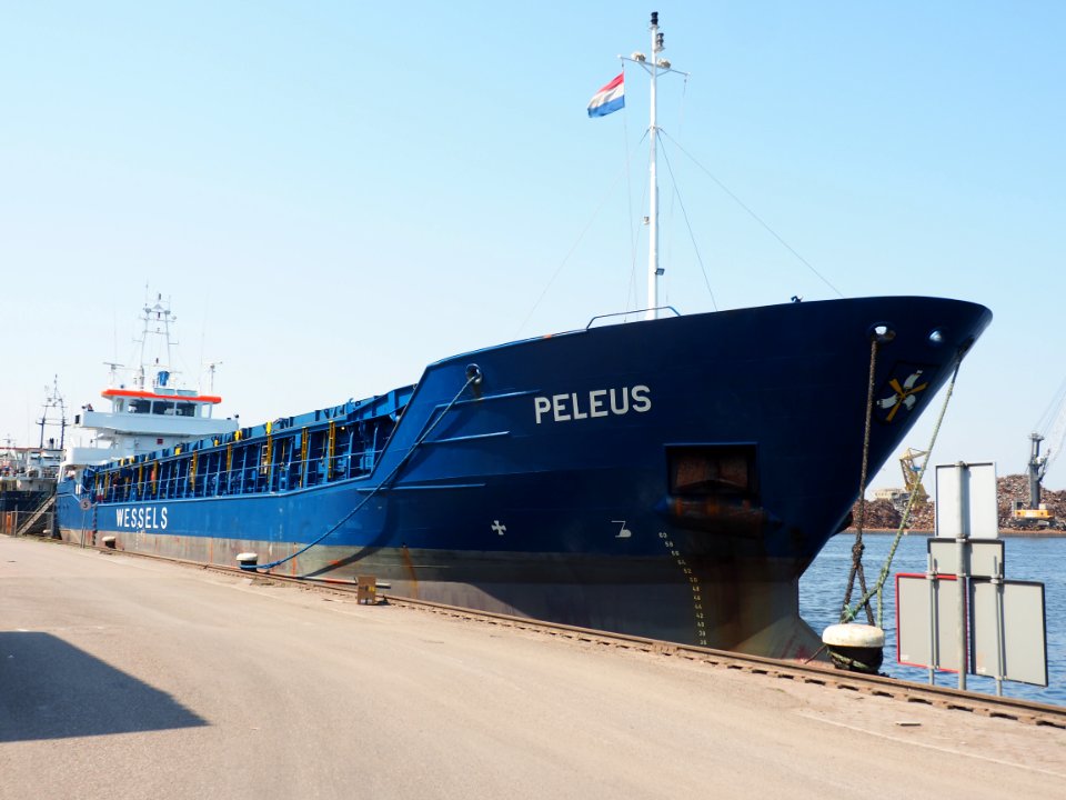 Peleus (ship, 2009) IMO 9409613, Port of Amsterdam