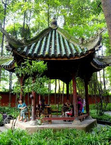 Pavilion - Wenshu Monastery - Chengdu, China - DSC05137
