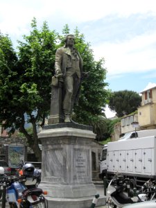 Pascal Paoli Statue Corte, Corsica, France