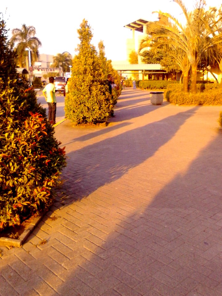 Pedestrian lane at Robinsons Starmills Mall in the City of San Fernando, Pampanga