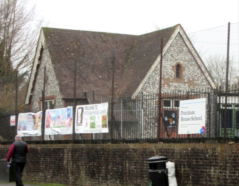 Patcham House School (original building), Old London Road, Patcham (December 2016)