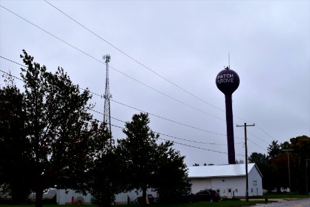 Patch Grove water tower photo