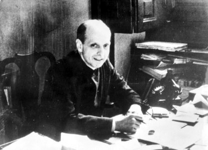 Pater Pedro Arrupe (nieuwe Jesuieten Generaal in Spanje), Bestanddeelnr 917-8326