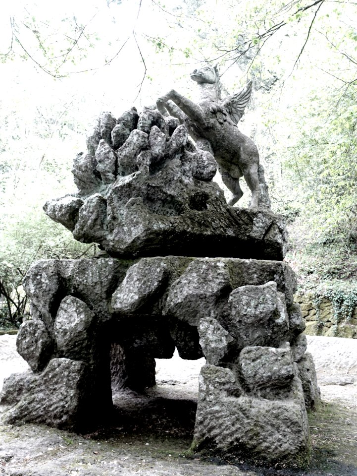 Pegasus - Parco dei Mostri - Bomarzo, Italy - DSC02491