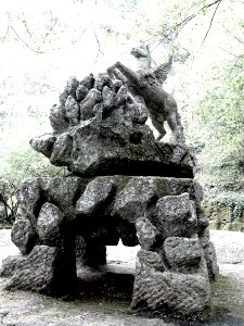Pegasus - Parco dei Mostri - Bomarzo, Italy - DSC02491