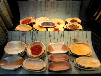 Pataxó bowls - Memorial dos Povos Indígenas - Brasilia - DSC00555