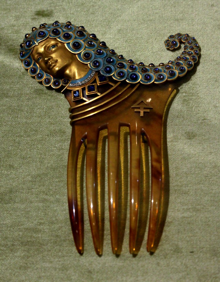 Peigne Naïade Maison Vever Eugène Grasset 1900 Petit Palais 29122017