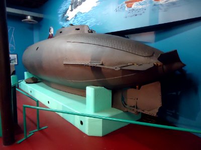 Paterson Museum (NJ) images (45) number 36 Early submarine