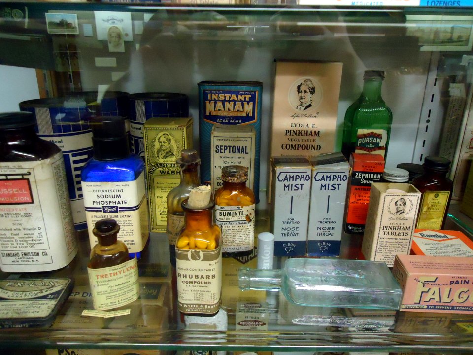 Paterson Museum (NJ) images (45) number 15 Health-related products from the 1920s