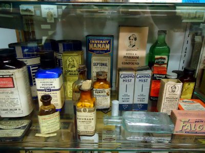 Paterson Museum (NJ) images (45) number 15 Health-related products from the 1920s