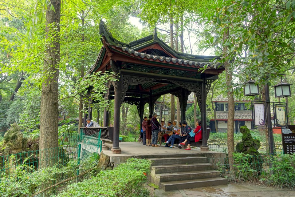 Pavilion - Wenshu Monastery - Chengdu, China - DSC05178