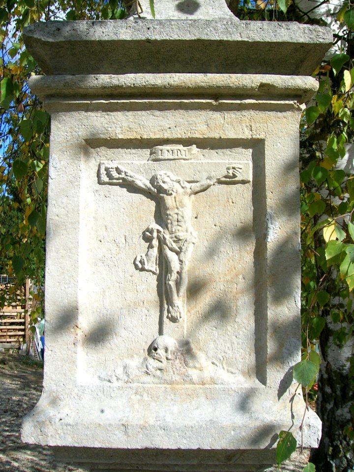 Pater-Moser-Str Rebdorf -Bildsäule (2) Kreuzigung