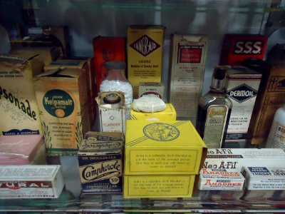Paterson Museum (NJ) images (45) number 14 Health-related products from the 1920s