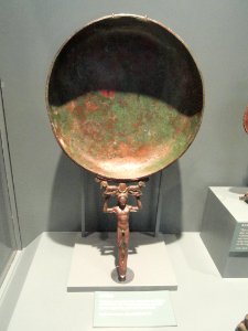 Patera (shallow pan), Greek in South Italy, about 500 BC - Royal Ontario Museum - DSC09798
