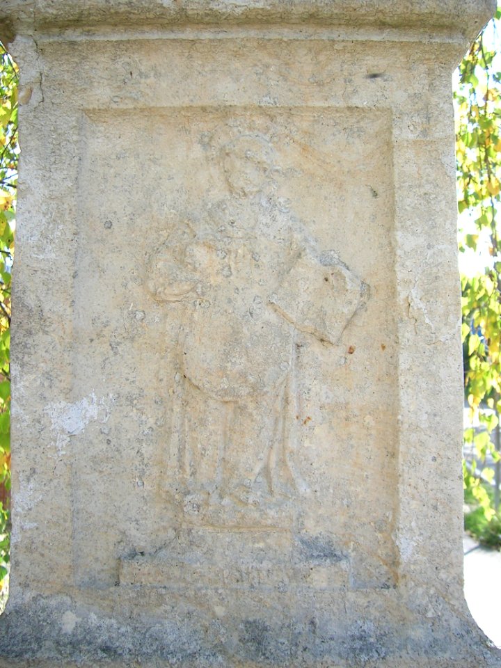 Pater-Moser-Str Rebdorf -Bildsäule (3) Hl Ignatius
