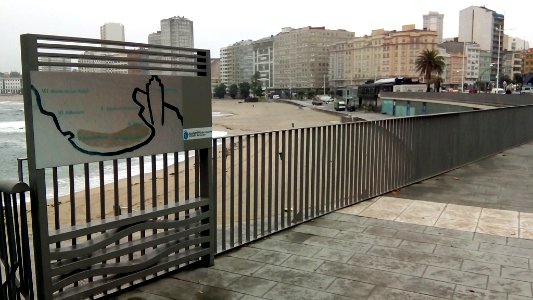 Paseo Novo da Coruña, Riazor