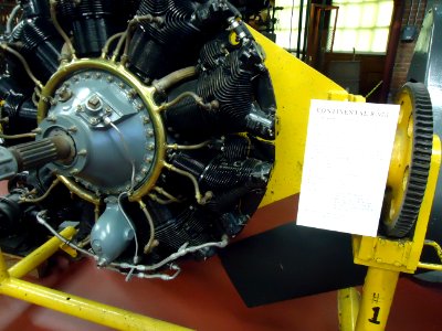 Paterson Museum (NJ) images (45) number 37 Early aircraft engine