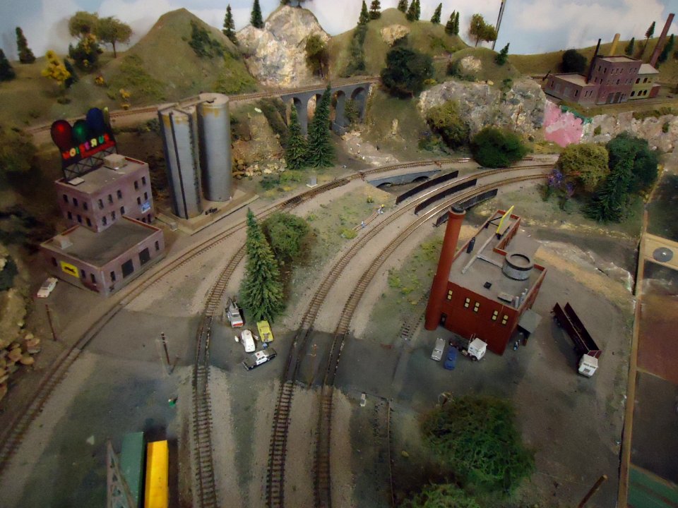 Paterson Museum (NJ) images (45) number 45 Railroad and town diorama