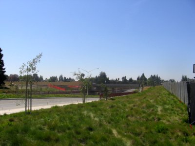 Paseo Padre overpass construction 0911