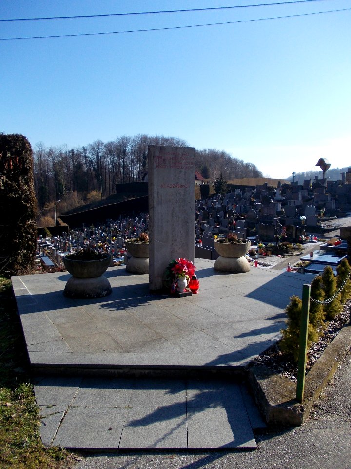 Partisan Monument in Pišece Cemetery 01