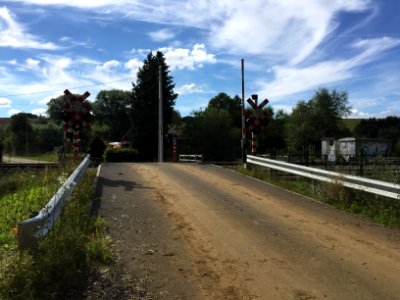 Passage à niveau de la rue du Tordoir à Cour-sur-Heure