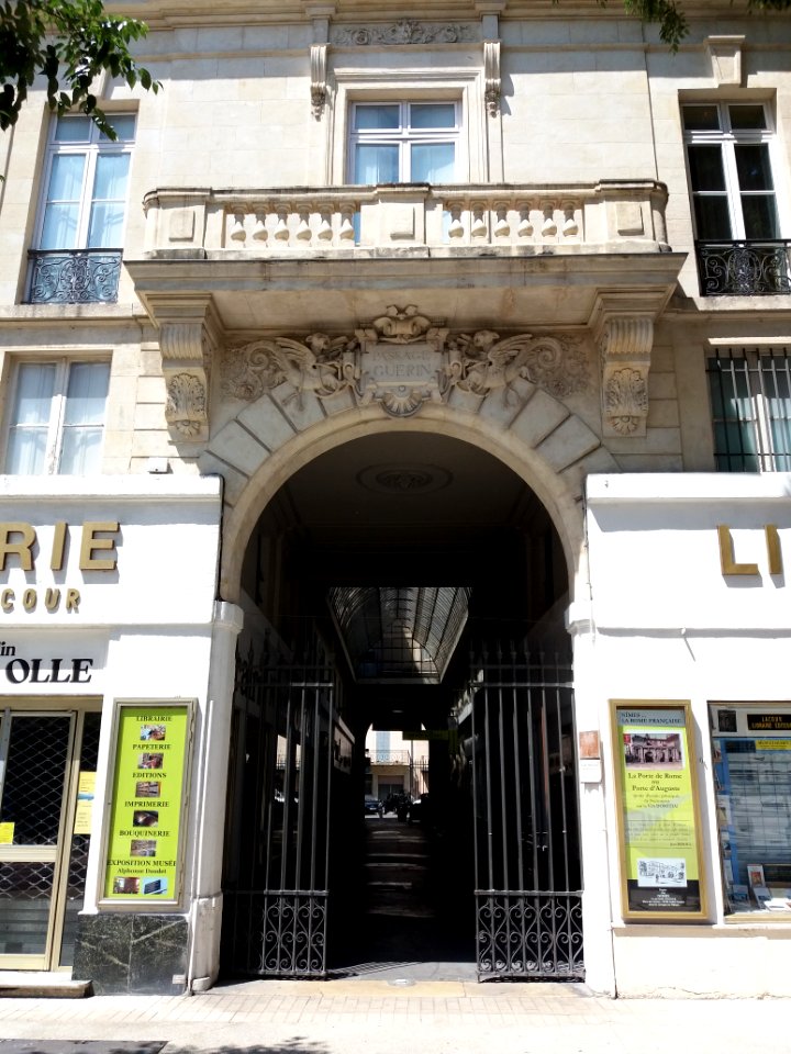 Passage Guérin - Entrée boulevard Gambetta