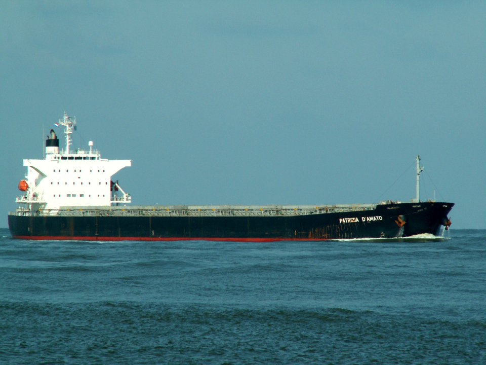 Patrizia D'Amato - IMO 9296066 p3 approaching Port of Rotterdam, Holland 12-Mar-2006