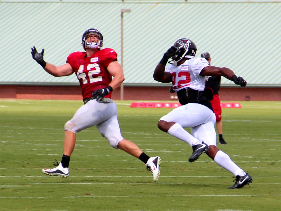 Patrick DiMarco and Keanu Neal 2016