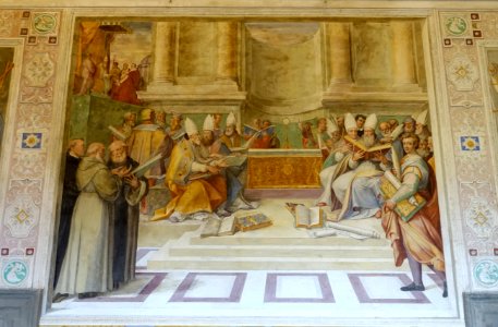 Paul III Opens the Council of Trent in 1546 - Villa Farnese - Caprarola, Italy - DSC02393