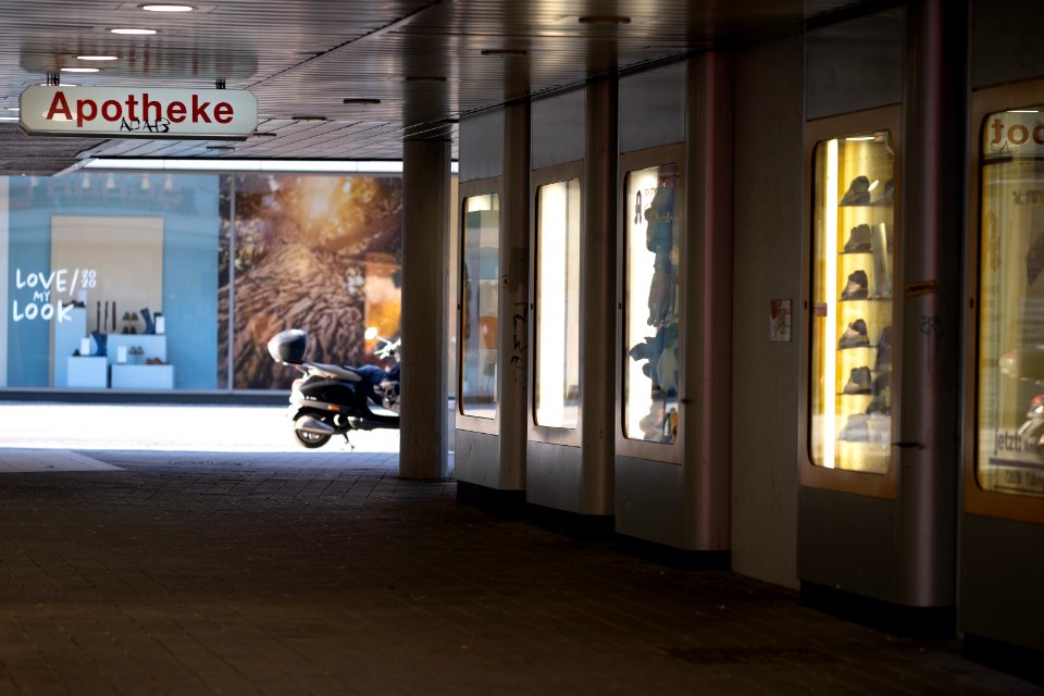 Passage von der Wöhrdstraße zur Friedrichstraße in Tübingen