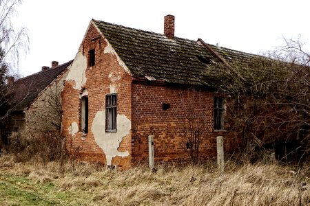 Ruin building abandoned photo