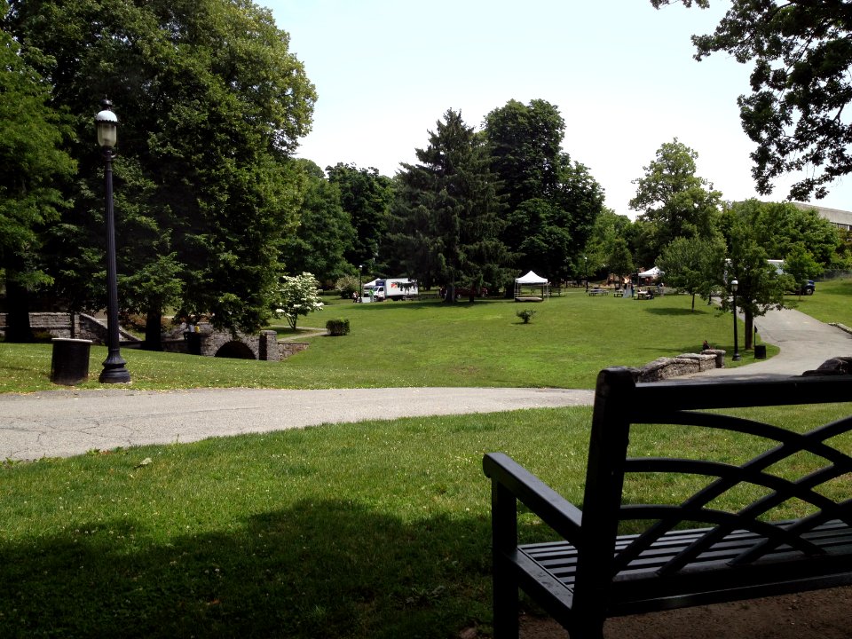 Patriots Park Tarrytown NY path