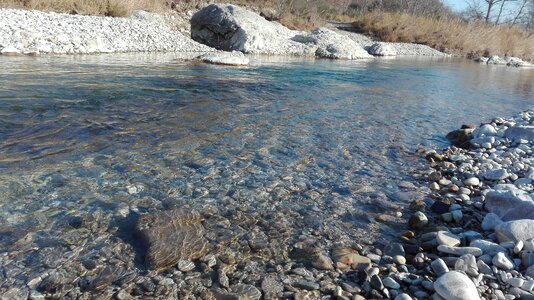 River clear water marecchia photo