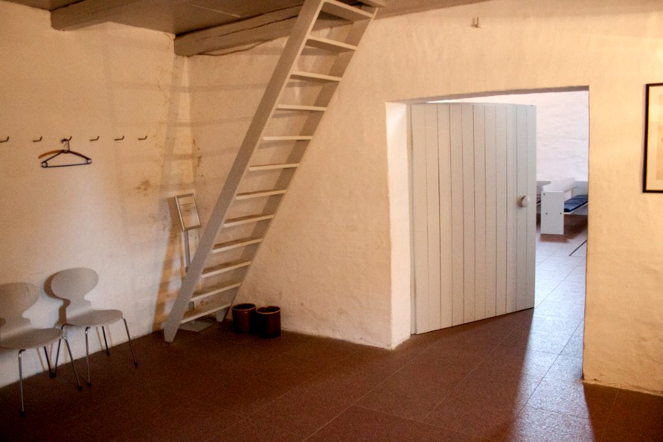 Parvis in the church of Jelling, July 2015