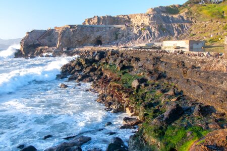 Scenic panorama golden gate national recreation