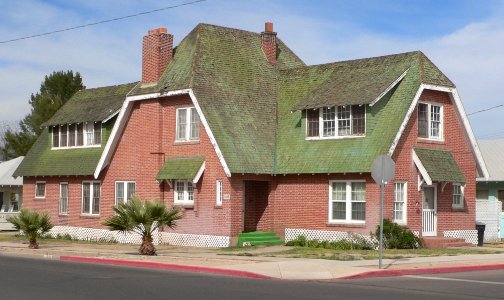 Paul Brooks house (Safford AZ) from SW 1