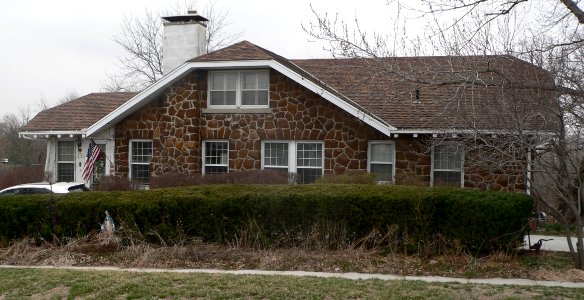 Paul Fitzgerald house (Louisville, Nebraska) from S 1