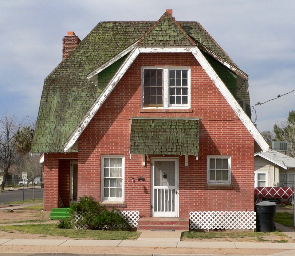 Paul Brooks house (Safford AZ) from S 1