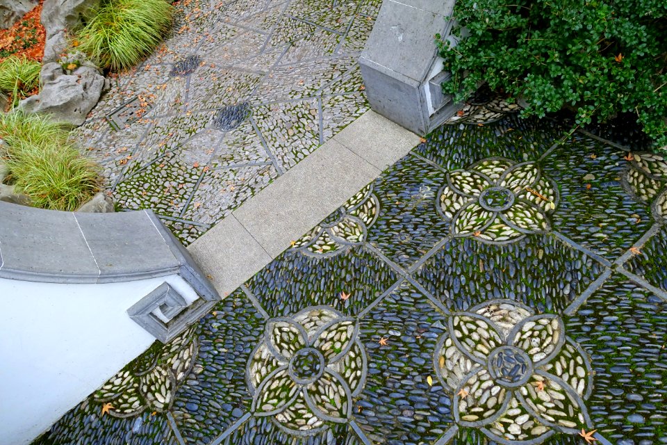 Pavement - Lan Su Chinese Garden - Portland, Oregon - DSC01418