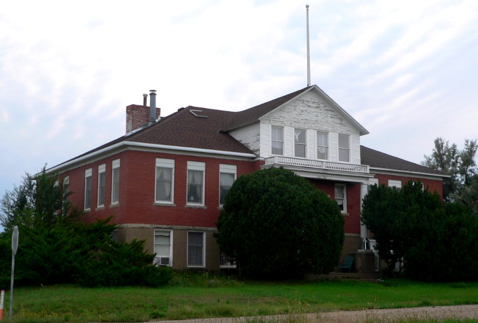 Patten School, Aurora Co, SD, from SE 1