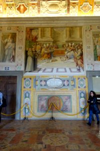 Paul III Opens the Council of Trent in 1546 - Villa Farnese - Caprarola, Italy - DSC02391