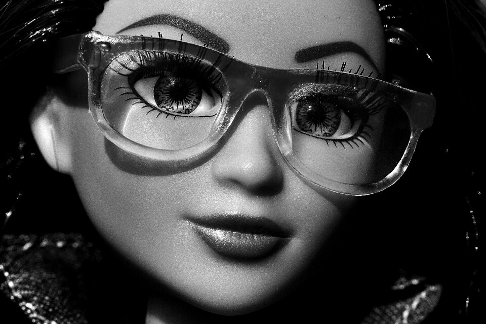 Eyes glasses beauty